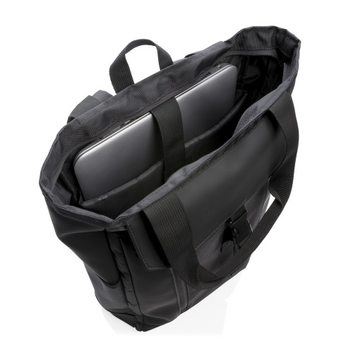 Plecak, torba na laptopa 15" Swiss Peak, ochrona RFID Czarny P762.451 (9)