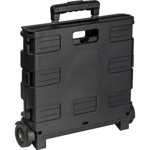 Wózek na zakupy składany KAREN Czarny 6386103 (3)