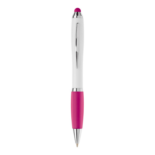 Długopis biały Hawaï stylus Biały / różowy LT80433-N0176 (4)