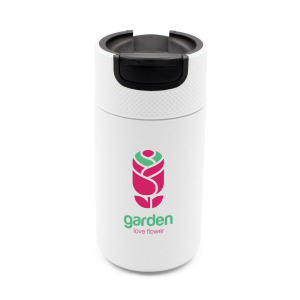 Kubek termiczny 400 ml Air Gifts | Raylee Biały