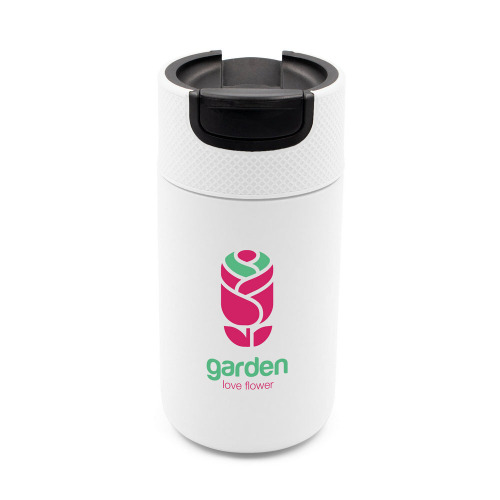 Kubek termiczny 400 ml Air Gifts | Raylee Biały V1167-02 