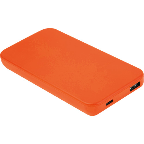 Power bank z ABS z recyklingu 10000 mAh PRESTON Pomarańczowy 3549410 (8)