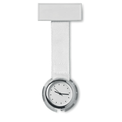 Analogowy zegar pielęgniarski biały MO7662-06 