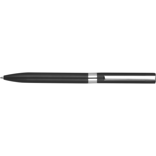 Długopis aluminiowy żelowy HUELVA Czarny 374203 (1)