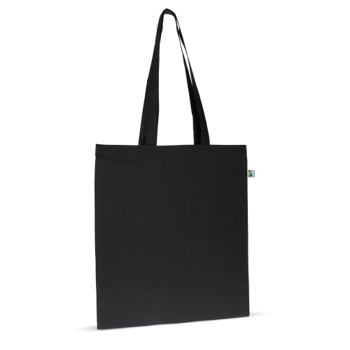 Torba Fairtrade długa 140g 38x42 Czarny LT95253-N0002 