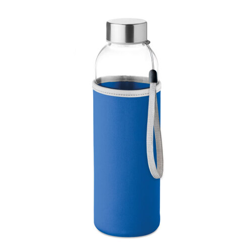 Butelka szklana 500ml niebieski MO9358-37 