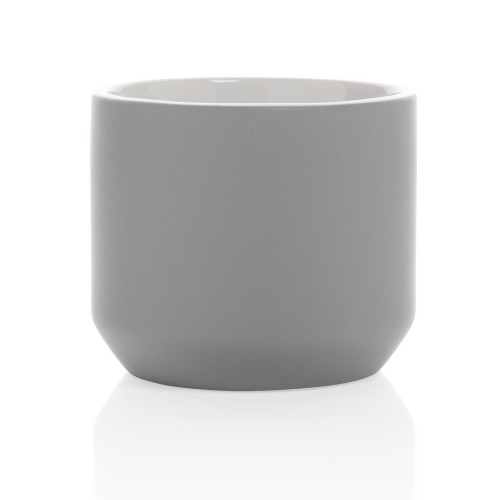 Kubek ceramiczny 350 ml Szary P434.042 (2)