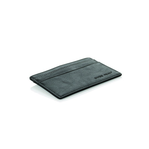 Etui na karty kredytowe z ochroną RFID SWISS PEAK czarny V2875-03 (3)