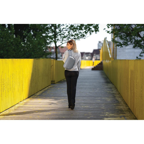 Bobby Sling, plecak chroniący przed kieszonkowcami Szary P705.782 (18)