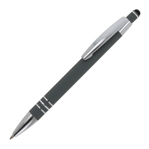 Ballpen Athens Metalowy miękki dotyk Szary LT87781-N0061 