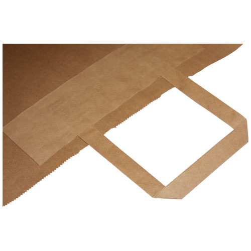 Torba z papieru Kraft z płaskimi uchwytami – 32 x 12 x 40 cm Kraftowy brąz 1PQ00506 (3)