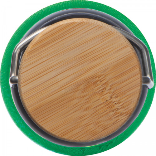 Butelka szklana z pokrowcem 600 ml RAMONA Zielony 6318109 (7)