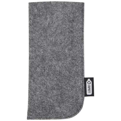 Felta woreczek na okulary wykonany z materiałów z recyklingu z certyfikatem GRS Średnioszary 13007682 (2)