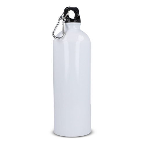 Jednościenna butelka R-SS z karabińczykiem 750ml Biały LT98739-N0001 