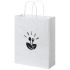 Torba z papieru Kraft ze skręconymi uchwytami – 25 x 11 x 32 cm Biały 1PQ00201  thumbnail