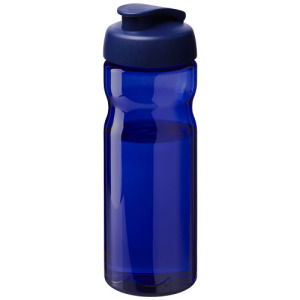 Bidon H2O Eco o pojemności 650 ml z wieczkiem zaciskowym Niebieski