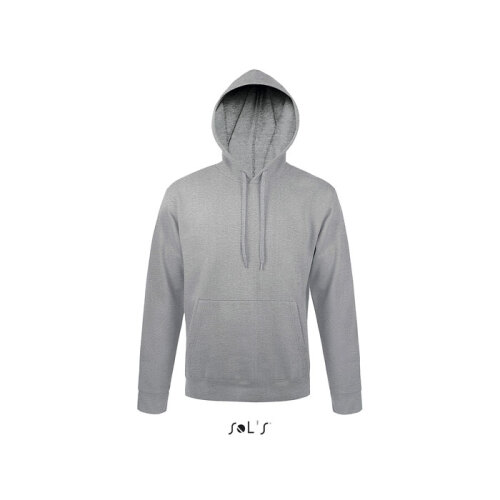 SNAKE sweter z kapturem grey melange S47101-GY-L 