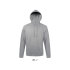 SNAKE sweter z kapturem grey melange S47101-GY-L  thumbnail