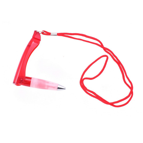 Długopis na smyczy Czerwony V9015-05 