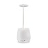 Lampka na biurko, głośnik bezprzewodowy 3W, stojak na telefon, pojemnik na przybory do pisania biały V0188-02 (6) thumbnail