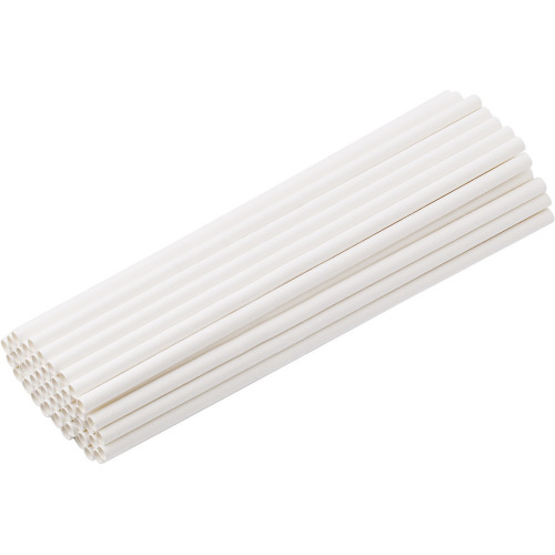 Zestaw papierowych słomek, 50 szt. Brązowy V8829-16 (5)