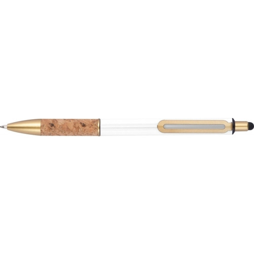 Długopis metalowy touch pen CAPRI Biały 369006 (2)