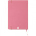 Notatnik A5 w linie z materiałów z recyklingu DOMINIK Różowy 2526111 (4) thumbnail