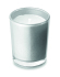 Mała szklana świeca srebrny mat MO9030-16 (1) thumbnail