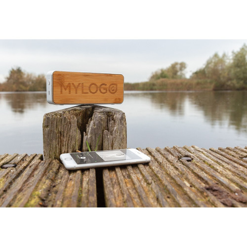 Bambusowy głośnik bezprzewodowy 3W Nevada Szary P329.212 (7)