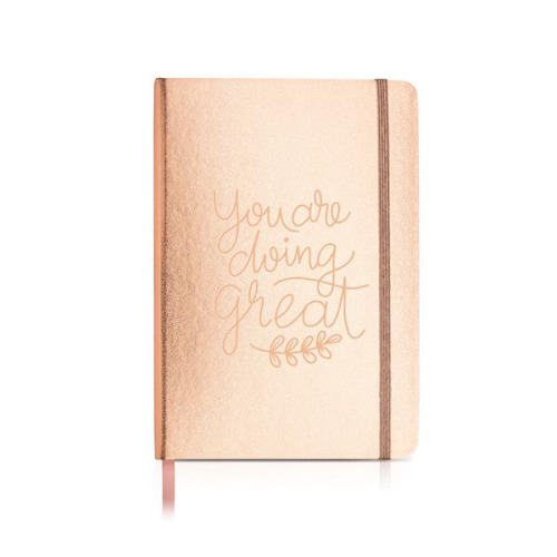 Notes A5 z błyszczącą okładką / Notelux Złoty IP25057491 (4)