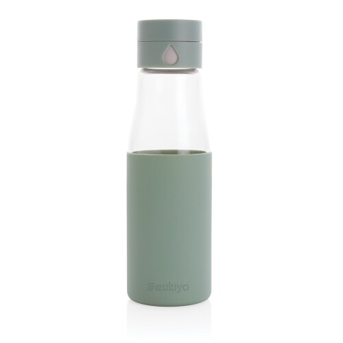 Butelka monitorująca ilość wypitej wody 650 ml Ukiyo zielony P436.727 (1)