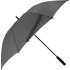 Parasol manualny XL Ø133 cm HURRICAN Szary 518707 (1) thumbnail