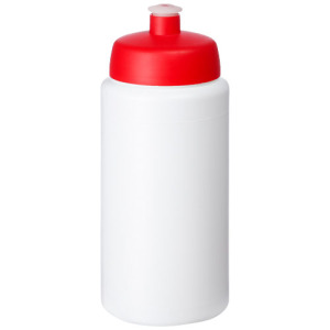 Bidon Baseline® Plus o pojemności 500 ml ze sportowym wieczkiem i uchwytem Biały