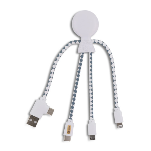 2081 | Xoopar Mr. Bio Charging cable Biały LT41004-N0001 (2)