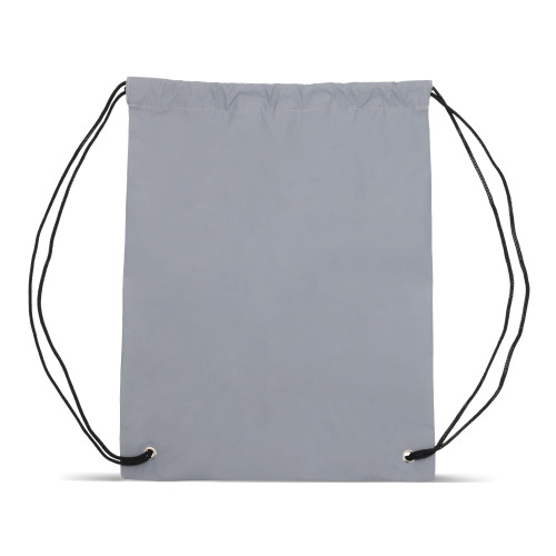 Odblaskowy Worek Plecak Ze Sznurkami 30x40cm Szary LT95261-N0061 (1)