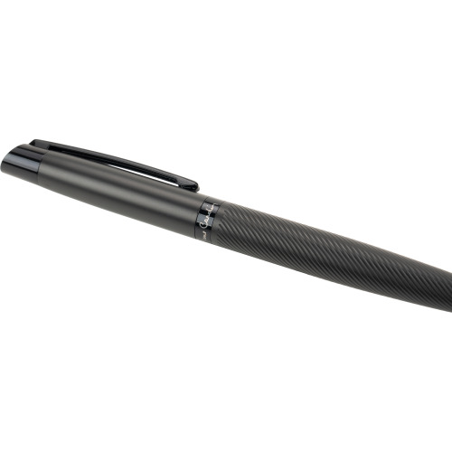 Notatnik A5 w linie z długopisem metalowym CHANTAL Pierre Cardin Czarny B4016700IP303 (19)