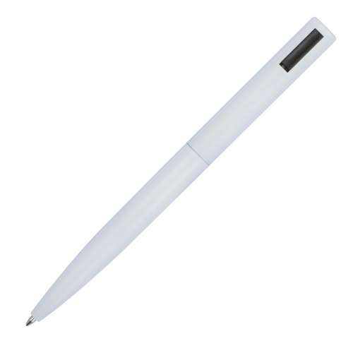 Długopis aluminiowy z recyklingu półżelowy WIEBKE Biały 1388706 (3)