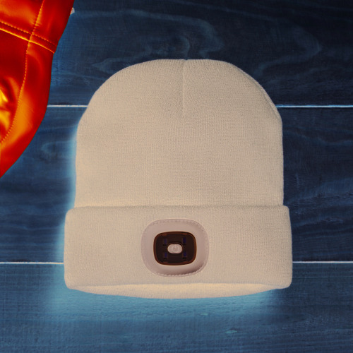 Czapka z lampką COB Czarny MO9417-03 (5)