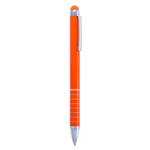Długopis, touch pen pomarańczowy V1657-07 