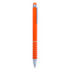 Długopis, touch pen pomarańczowy V1657-07  thumbnail