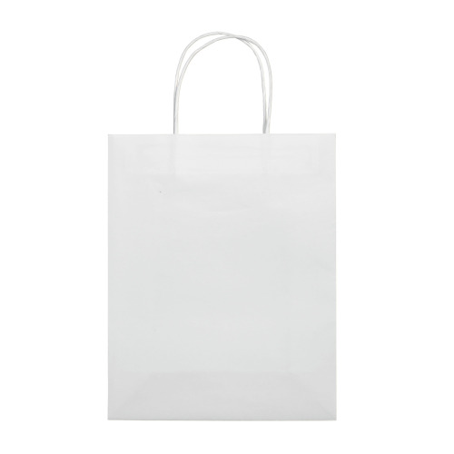 Średnia torba papierowa Eco 120g/m² Biały LT91717-N0001 (2)