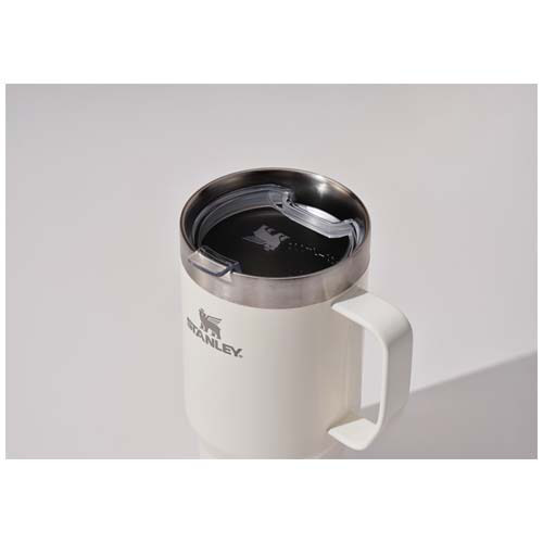 Kubek termiczny Stanley Everyday Suburban 473 ml wykonany z recyklingowanej stali nierdzewnej Kremowy 10097810 (7)