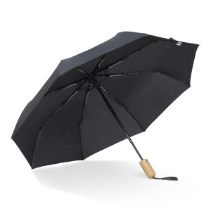 Składany parasol 21” z plastiku z recyklingu automatycznie otwierany