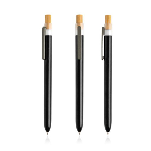 Dlugopis z recyklingowanego plastiku / OPC Solid Czarny IP13159711 (1)