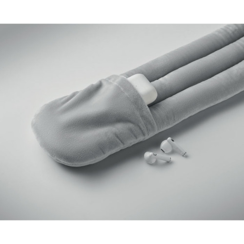 Zwijana poduszka podróżna Szary MO2906-07 (4)