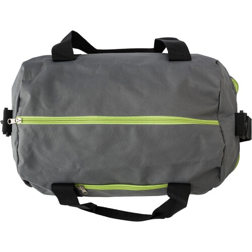 Mała torba sportowa, podróżna zielony V0961-06 (5)