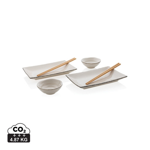 Zestaw do sushi dla dwóch osób Ukiyo Czarny P263.071 