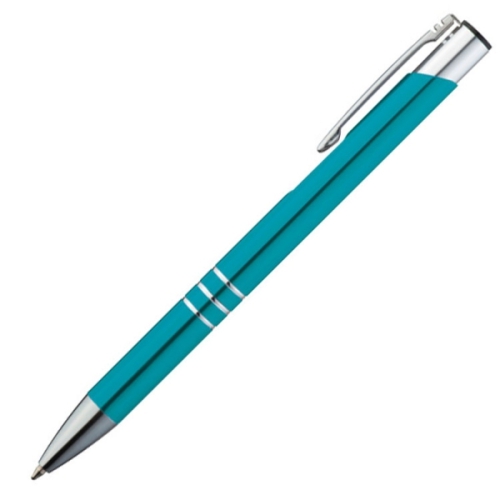 Długopis metalowy ASCOT turkusowy 333914 (2)