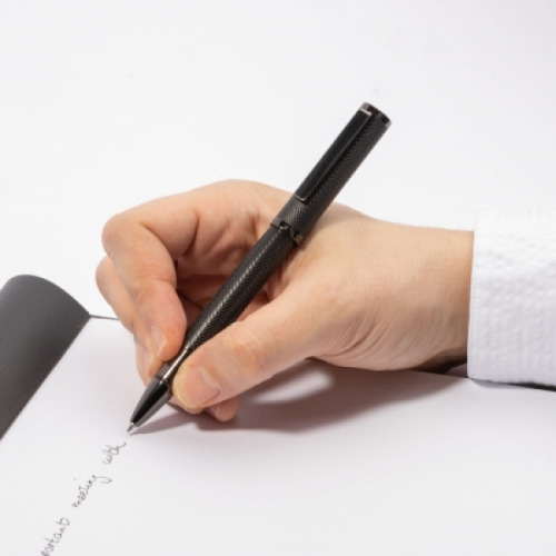 Pióro kulkowe Formation Herringbone Gun Czarny HSI1065D (4)