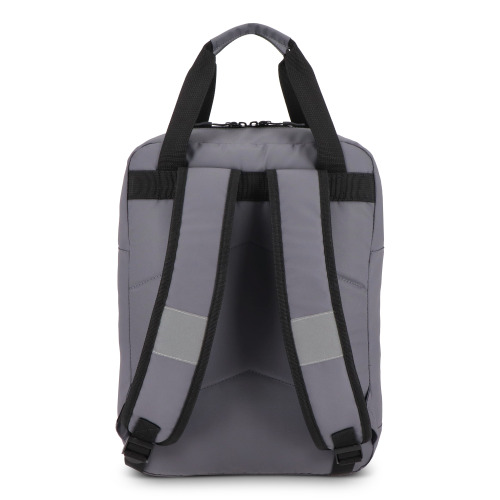 Plecak z powłoką PU, wykonany z materiału R-PET 600D, 27,5 x 12 x 37,5 cm, 12 l Szary LT95362-N0061 (3)